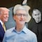 Trump elogia a Tim Cook y asegura que superó a Steve Jobs en Apple