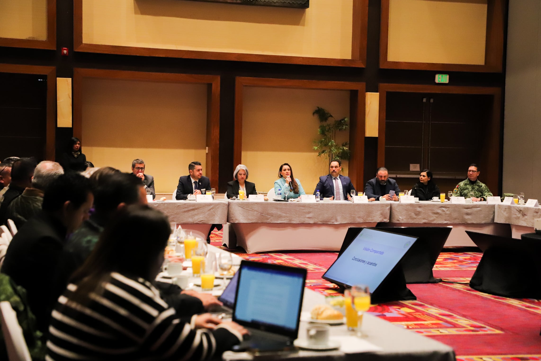 Tere Jiménez presentó resultados del “Blindaje Aguascalientes”