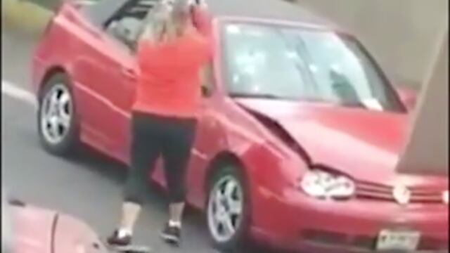 Así reaccionan los conductores capitalinos en situaciones de estrés.