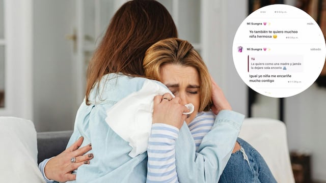 Suegra le cuesta a su nuera que su hijo le fue infiel y le pide que lo dejé.