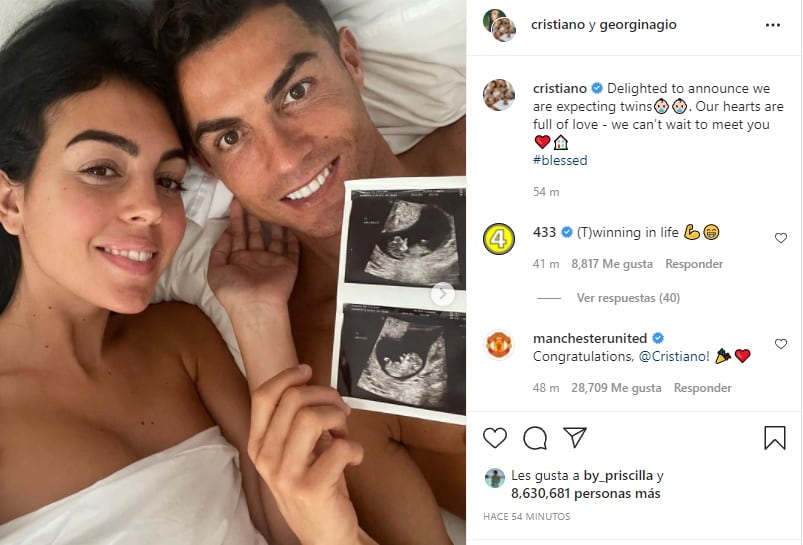 Cristiano Ronaldo y Georgina Rodríguez
