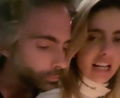 Osvaldo Benavides y Michelle Renaud