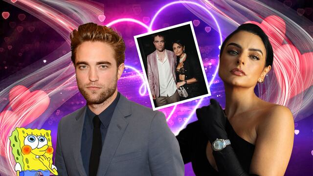 Aislinn Derbez y Robert Pattinson muy juntitos