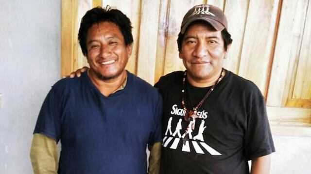 Noé Jiménez Pablo (izquierda)