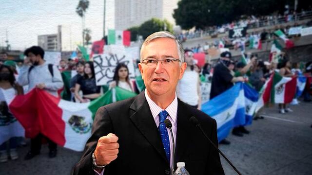 Ricardo Salinas Pliego vs protestas de mexicanos en Los Ángeles