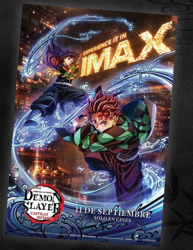 Póster Demon Slayer: El Castillo Infinito en Cinemex