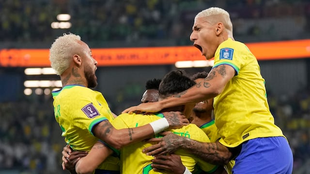 La Selección de Brasil ya tiene 4 goles en favor sobre Corea del Sur.