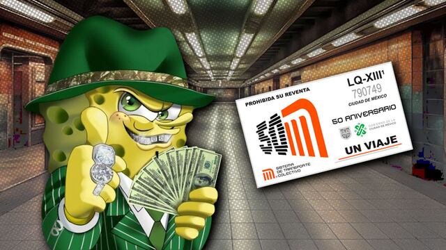 Una edición de los boletos coleccionables del Metro se vende en 299 pesos