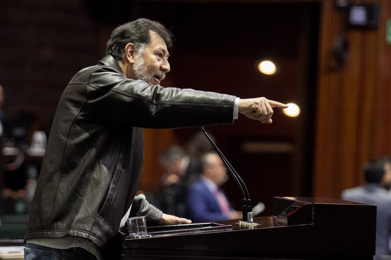 Gerardo Fernández Noroña, diputado del PT.