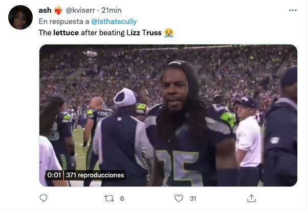 Lechuga le gana a Lizz Truss