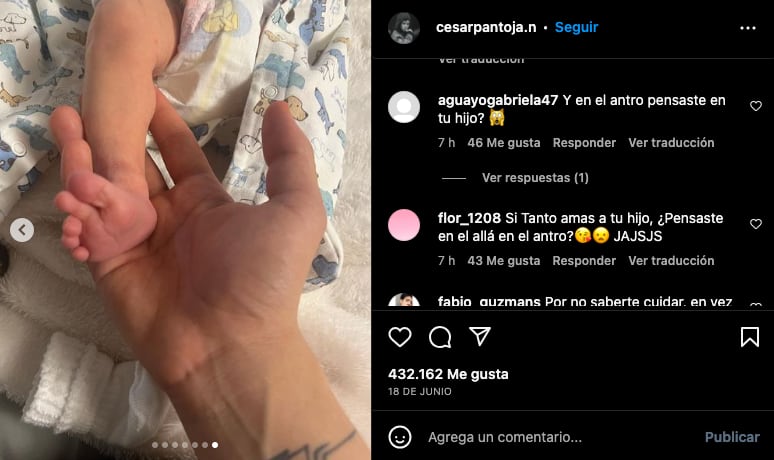 César Pantoja infiel a 4 meses de haberse convertido en padres