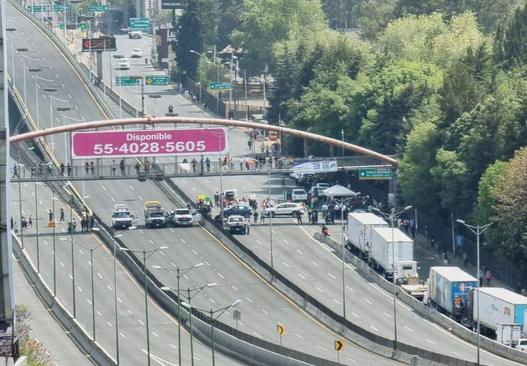 Bloqueo Periférico Norte Hugo