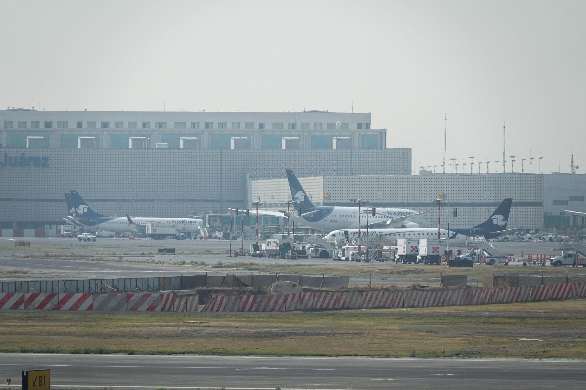 Reportan supuesto robo de avión del AICM