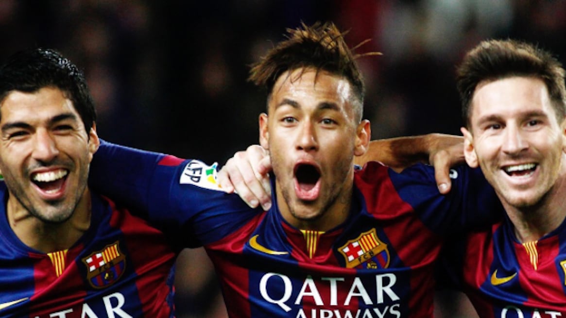 La 'MSN' fue el tridente más temible del mundo