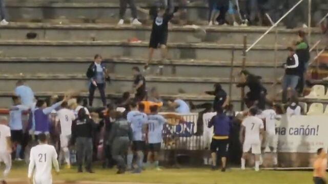 Bronca Tampico Madero vs Zacatecas