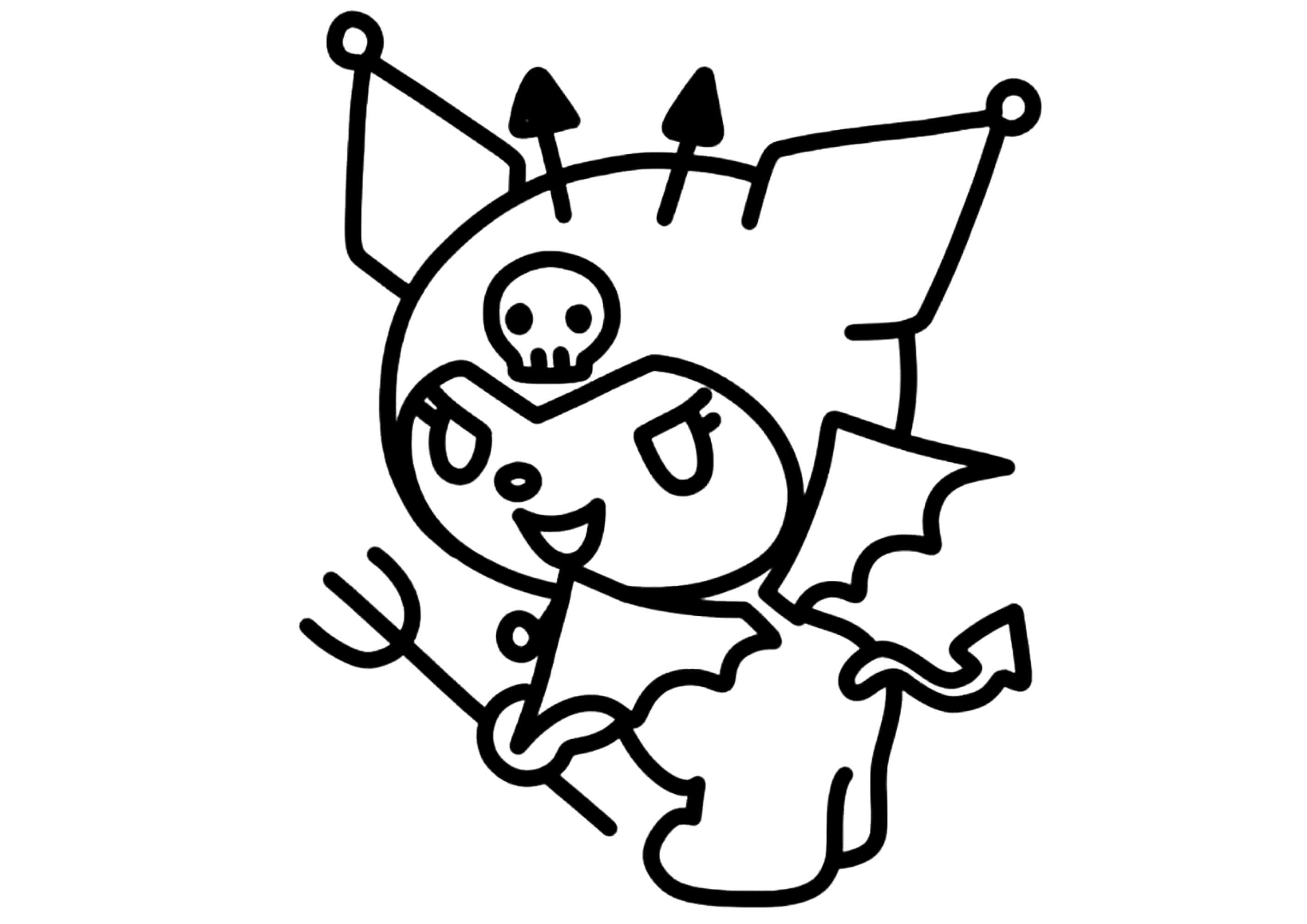 Este 31 de octubre en Halloween, es el cumpleaños de Kuromi