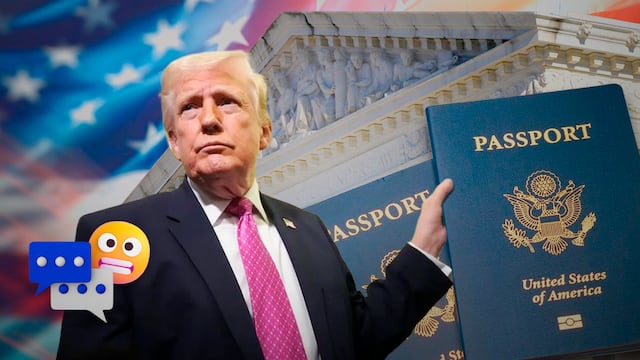 Donald Trump asiste a la Suprema Corte por regulación a la ciudadanía por nacimiento