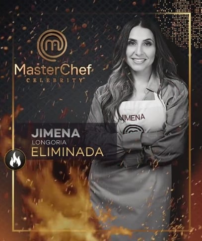 Jimena Longoria fue la sexta eliminada de MasterChef Celebrity