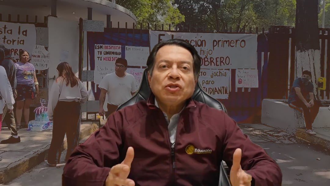 Mario Delgado abre diálogo con estudiantes del IPN