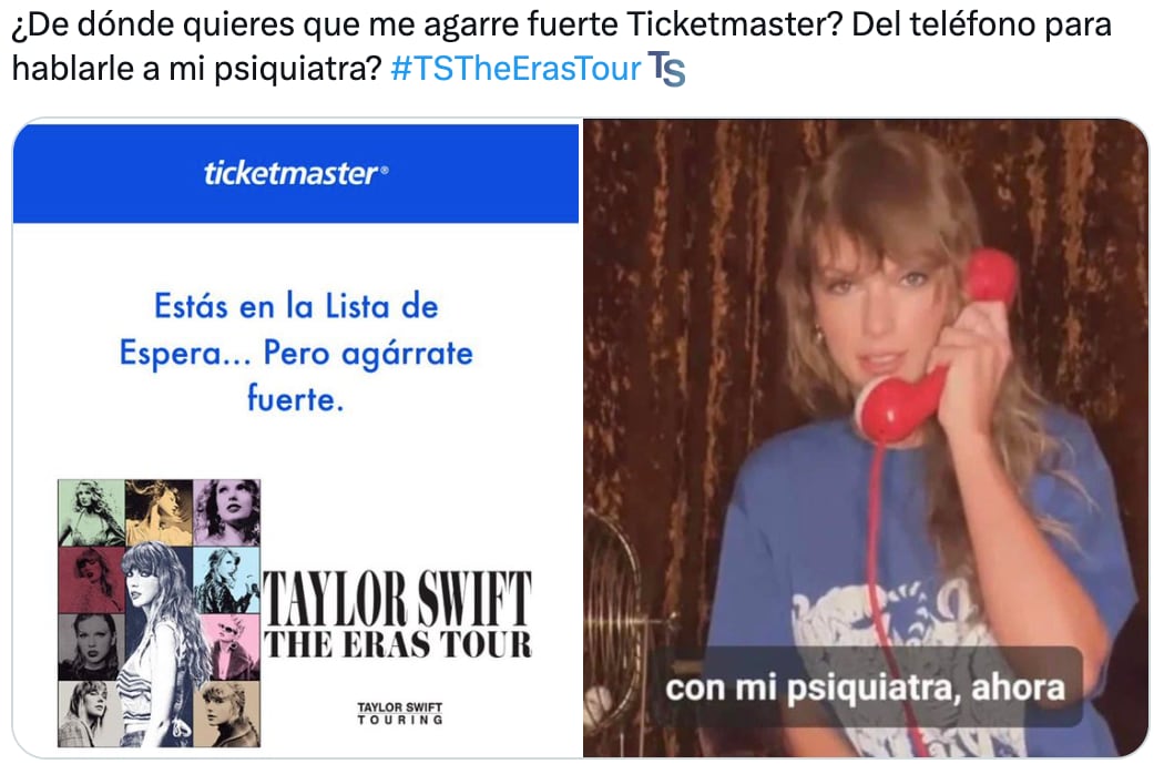 Fans de Taylor Swift en México exigen respuestas a Ticketmaster con memes