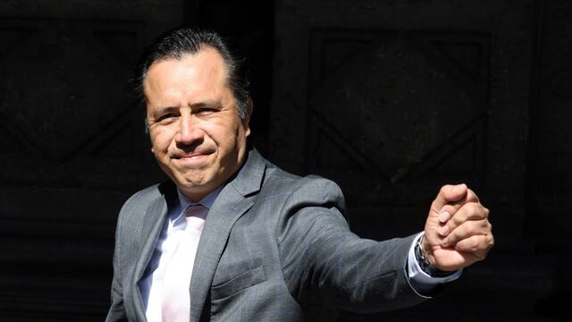 Cuitláhuac García, gobernador de Veracruz.