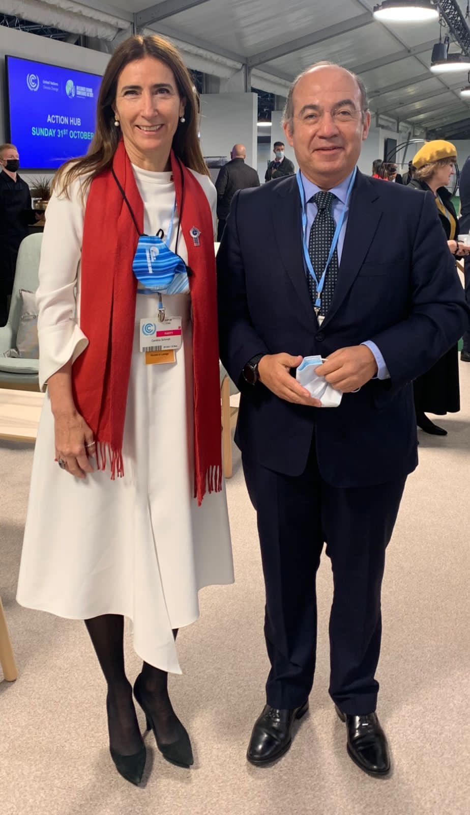 Felipe Calderón en la COP26