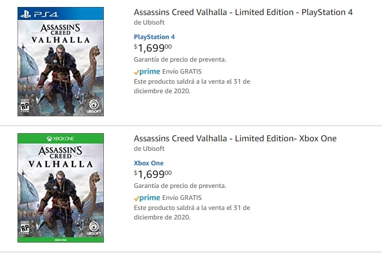 Videojuegos Amazon