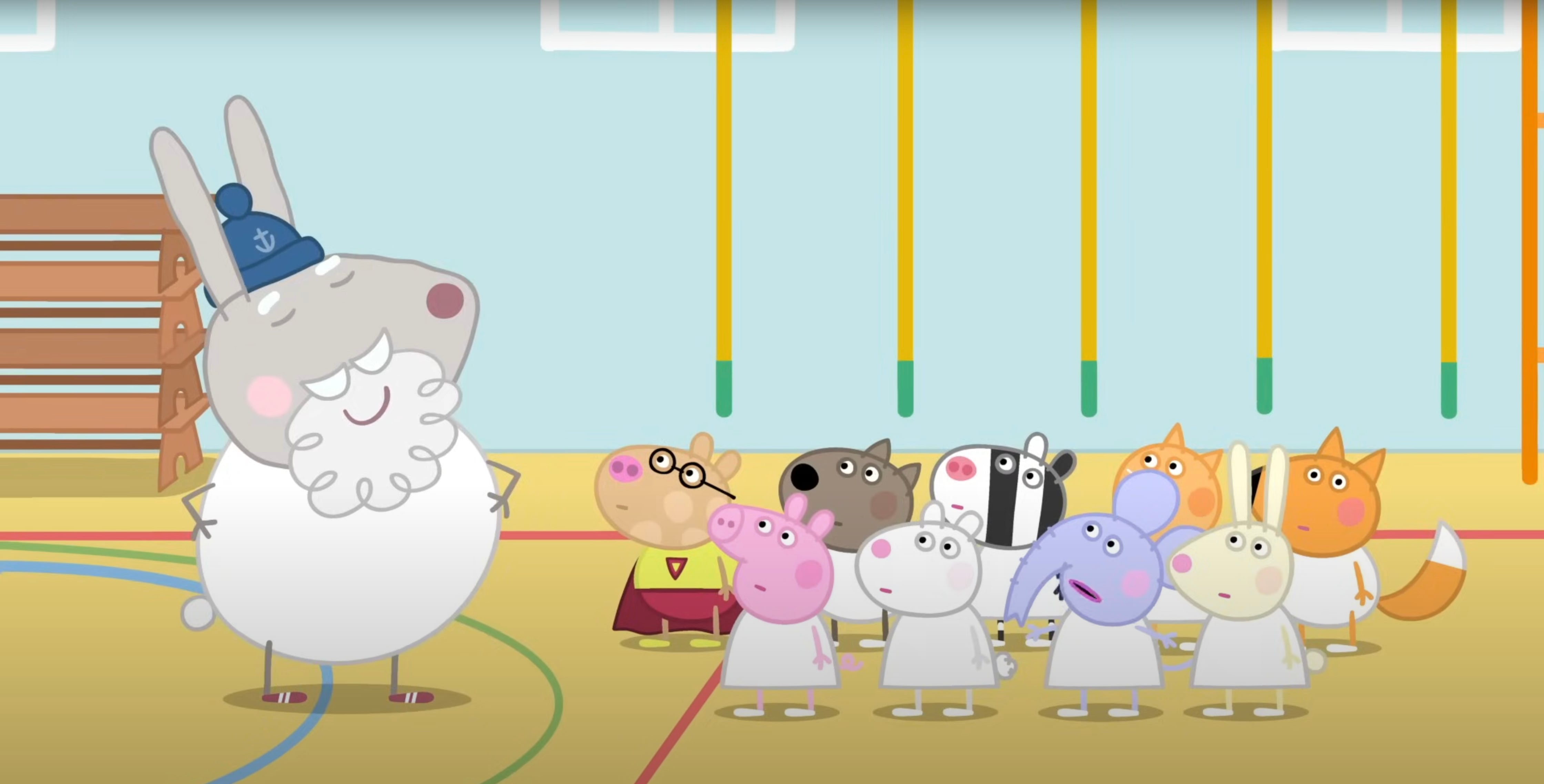La clase de educación física de Peppa Pig por Día Mundial de la Actividad Física