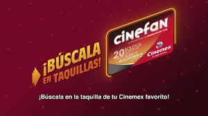 Tarjeta Cinefan Cinemex