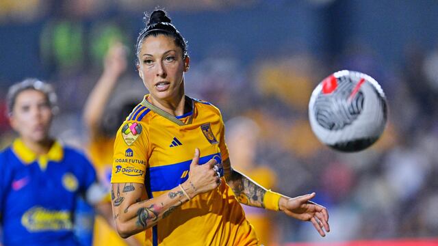 Jennifer Hermoso, jugadora de Club Tigres y de la Selección de España.