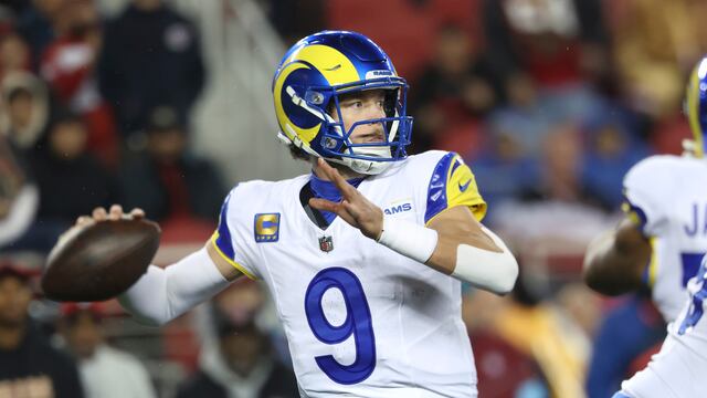 Matthew Stafford, mariscal de campo de LA Rams.