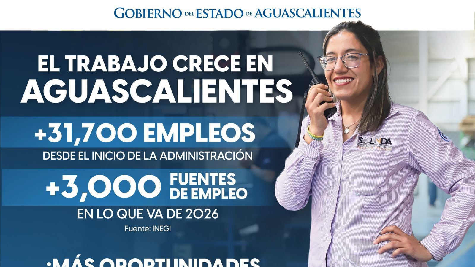 Aguascalientes: Líder nacional en aumento salarial y empleo según INEGI