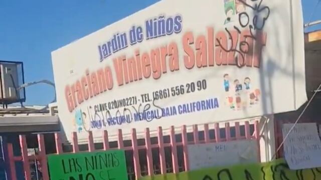 Caso Kim Mexicali: maestro da su versión sobre presunto abuso en kínder Graciano Viniegra