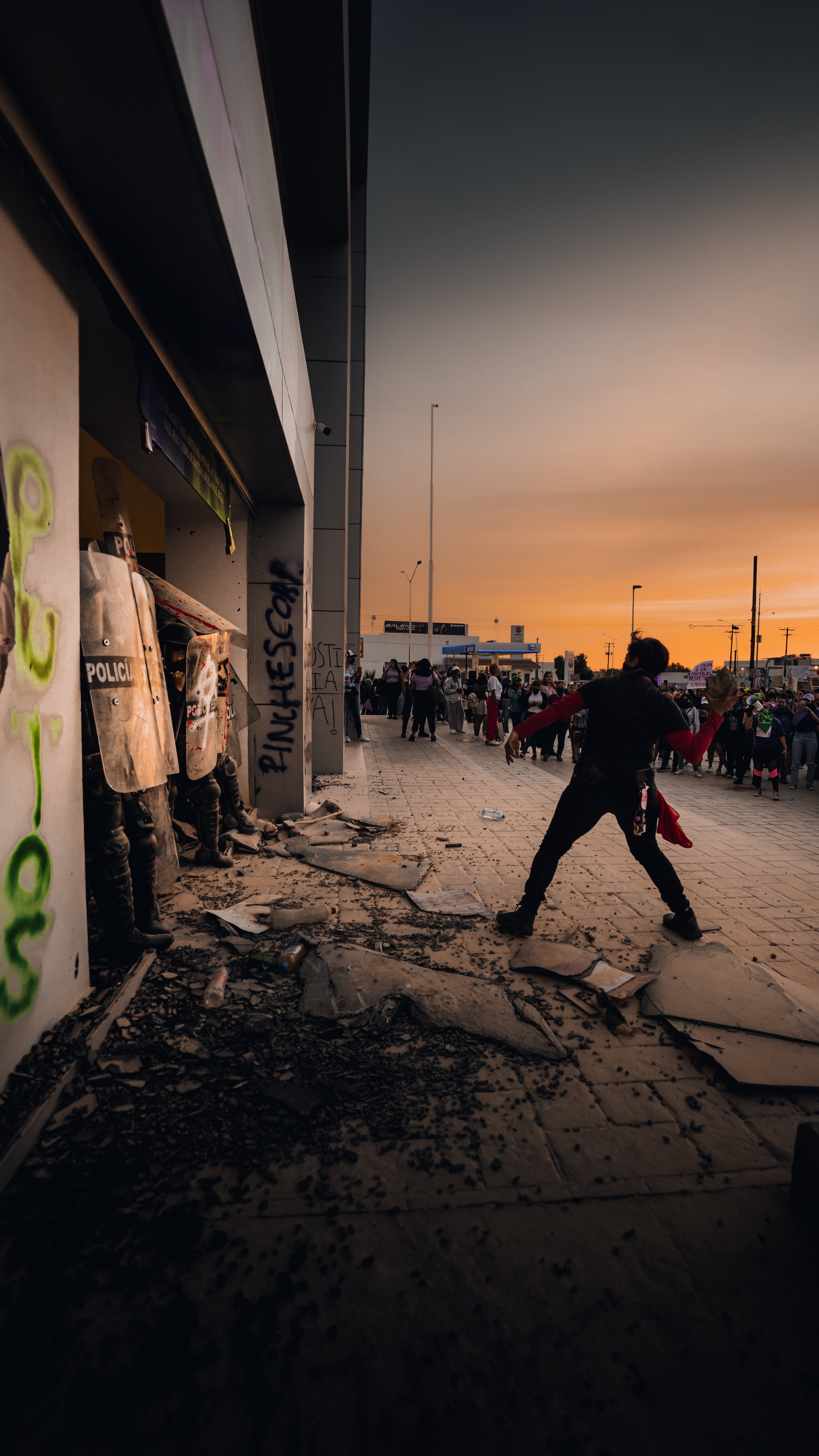 Protestas por el Día Internacional de la Mujer