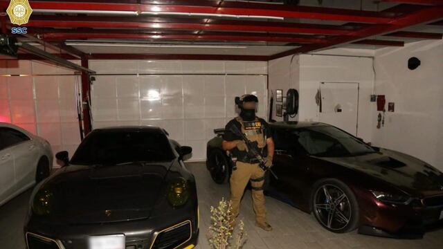SSC-CDMX ASEGURÓ AUTOS DE LUJO ROBADOS