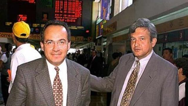 Calderón y AMLO