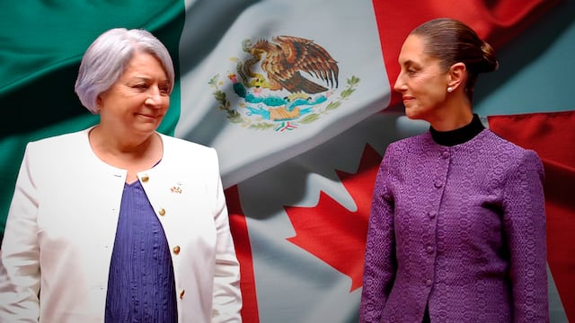 Mary Simon llega a Palacio Nacional para reunión con Claudia Sheinbaum