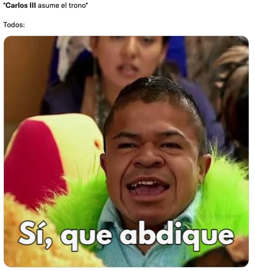 memes del Rey Carlos III
