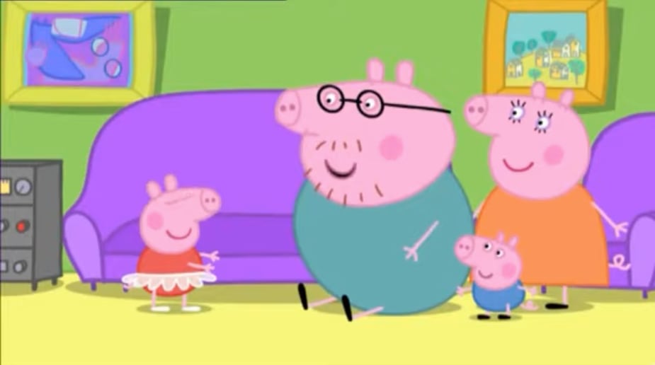 Peppa Pig aprende ballet