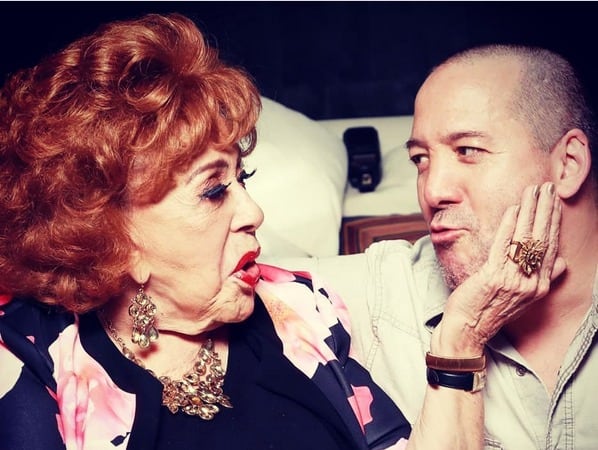 Silvia Pinal y Luis Enrique Guzmán