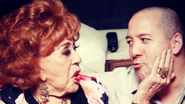 Silvia Pinal y Luis Enrique Guzmán