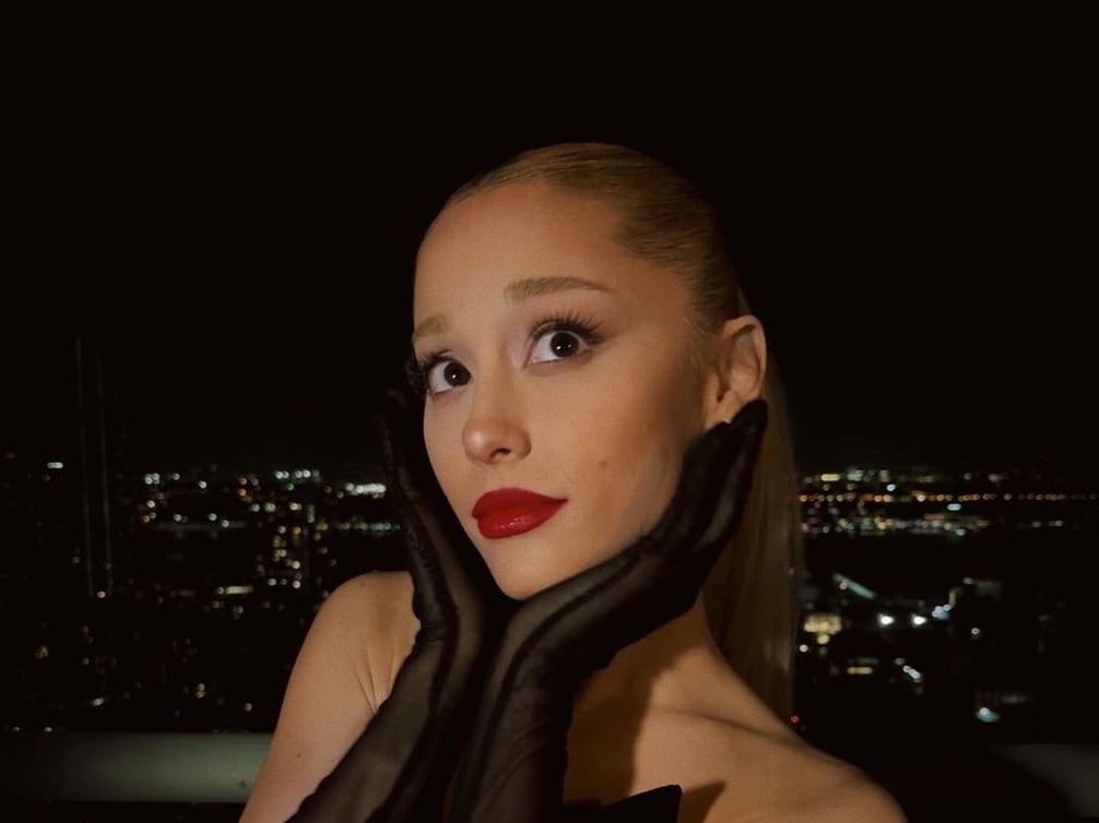 Ariana Grande, cantante.