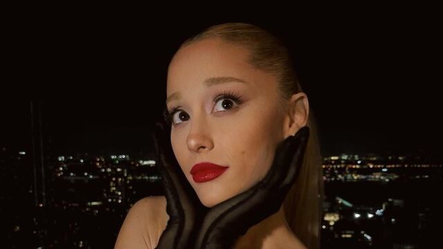 Ariana Grande, cantante.