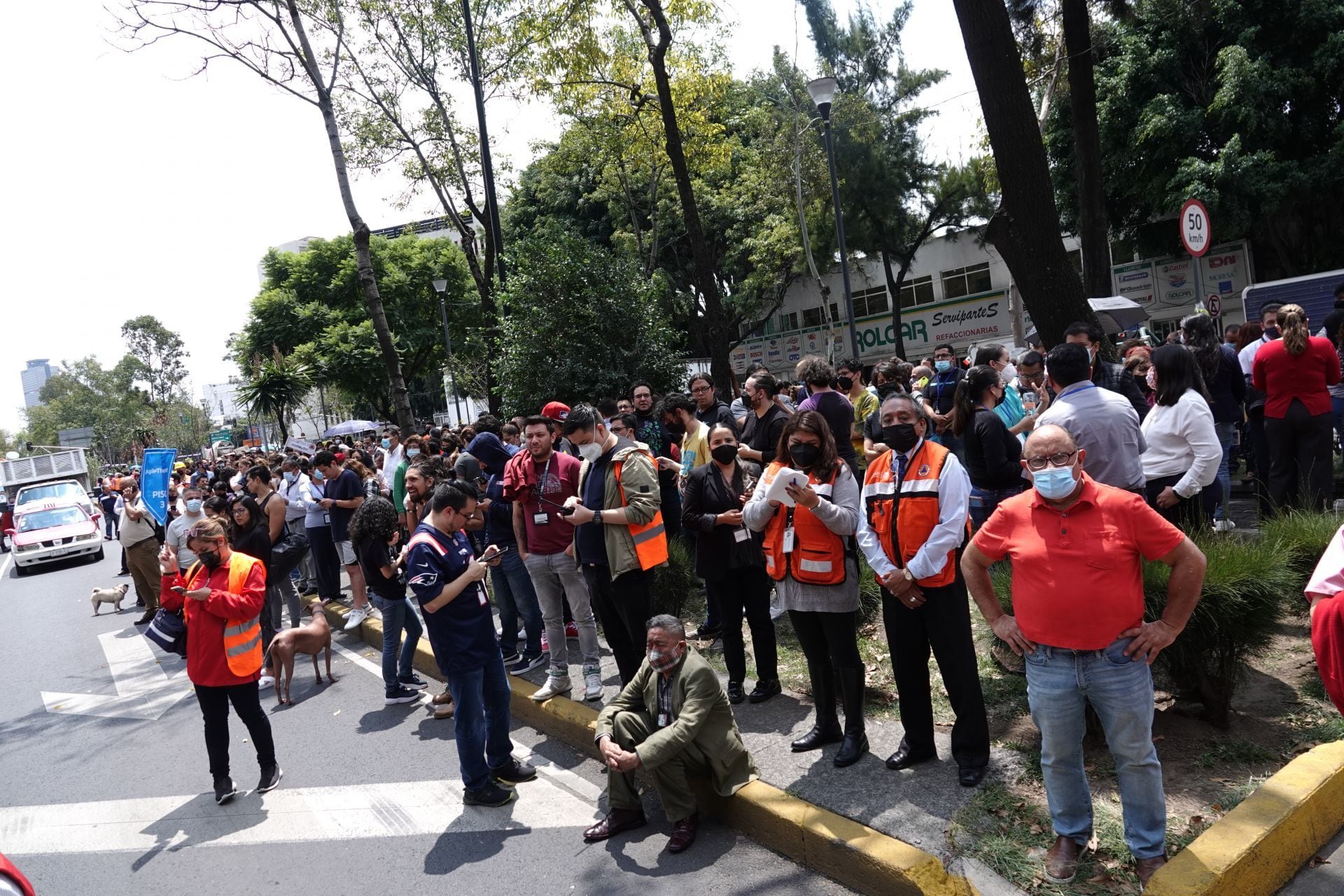 Evacuación por sismo