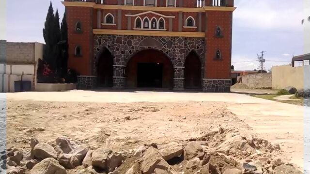 Capilla destruida en San Pablo del Monte, Tlaxcala