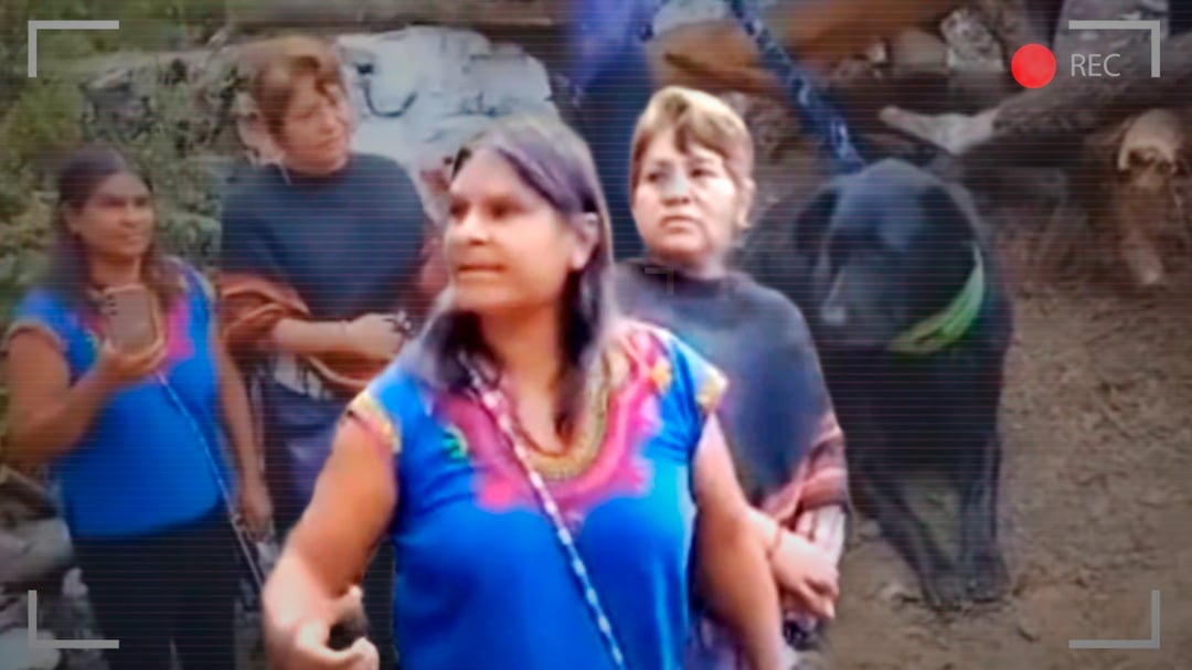 Frustran intento de linchamiento en Temoaya contra turistas por entrar con un perro a manantial sagrado