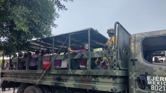 SEDENA Y GUARDIA NACIONAL APOYAN A COMUNIDADES DE FRONTERA COMALAPA, CHIAPAS