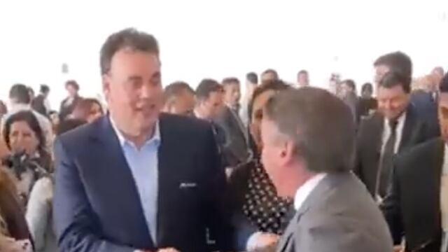 David Faitelson saluda a Emilio Azcárraga