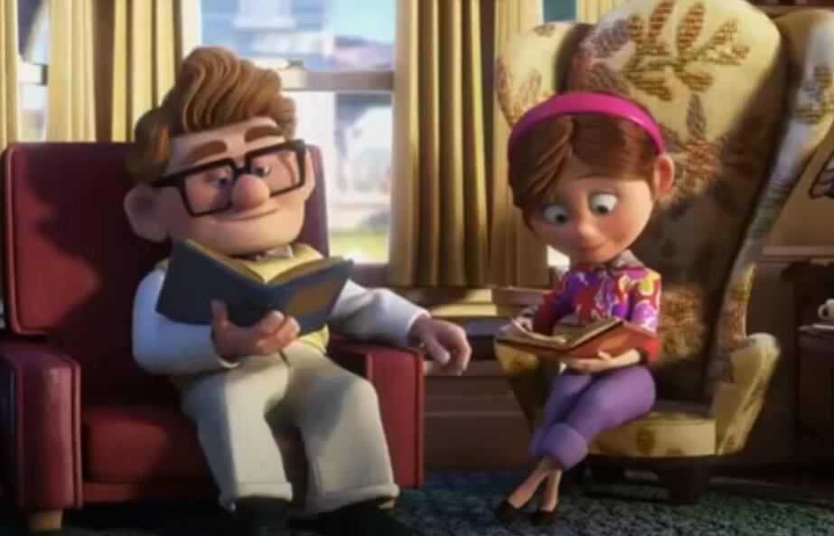 Carl y Ellie de UP