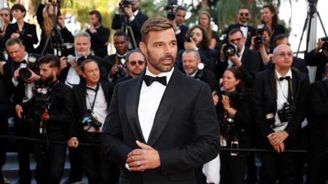 Ricky Martin, cantante.